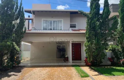 Sobrado à venda em valinhos, condomínio morada das nascentes, com 3 suítes, com 292.52 m²