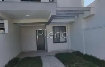 Sobrado à venda em campinas, parque jambeiro, com 3 quartos, com 119 m²