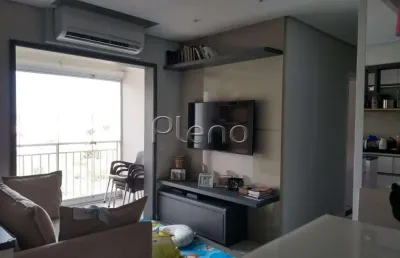 Apartamento à venda em campinas, ponte preta, com 2 quartos, com 60 m², alto da abolição