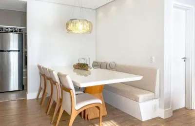 Apartamento à venda com 2 quartos no jardim chapadão, campinas.