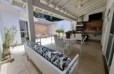 Casa à venda em campinas, parque taquaral, com 3 suítes, com 133 m², residencial resedá