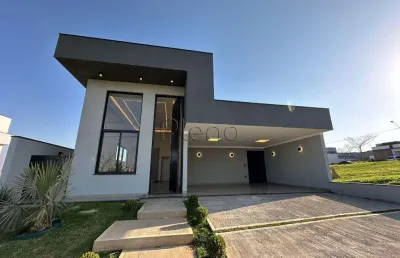 Casa à venda com 3 suítes no reserva central parque, salto.