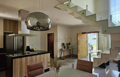 Casa à venda em indaiatuba, jardim park real, com 3 quartos, com 150 m², condomínio jardim park real