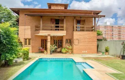 Sobrado à venda em campinas, jardim dos oliveiras, com 5 suítes, com 430 m²
