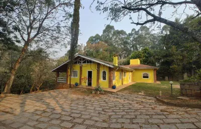 Chácara à venda em valinhos, lopes, com 4 quartos, com 450 m², condomínio nova suiça