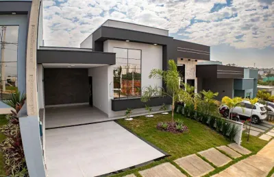 Casa à venda em indaiatuba, loteamento park gran reserve, com 3 quartos, com 137 m²