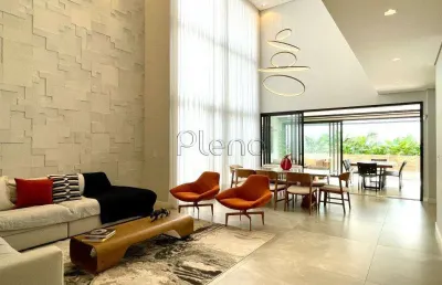 Sobrado à venda em campinas, alphaville dom pedro, com 4 suítes, com 362 m², alphaville dom pedro 3