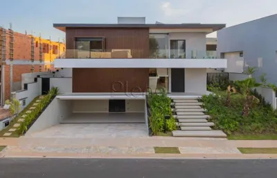 Sobrado à venda em indaiatuba, parque villa dos pinheiros, com 5 suítes, com 560 m²