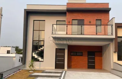 Casa à venda em indaiatuba, caldeira, com 3 suítes, com 258 m², residencial evidencias