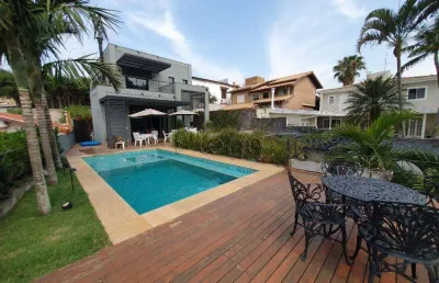 Casa à venda em campinas, loteamento caminhos de são conrado (sousas), com 3 suítes
