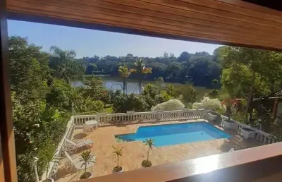 Casa à venda em vinhedo, caixa d´água, com 5 quartos, com 360 m², residencial vale da santa fé