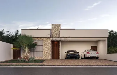 Casa à venda em paulínia, jardim américa, com 3 suítes, com 214 m², villa bella siena
