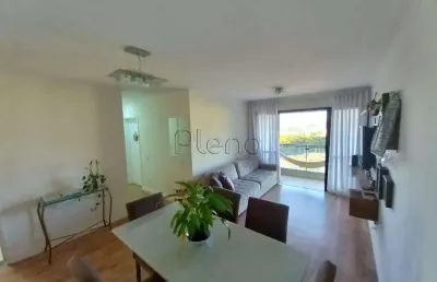 Apartamento à venda em campinas, bosque, com 3 quartos, com 100 m², condomínio orquídeas