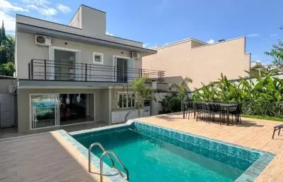 Sobrado à venda em campinas, swiss park, com 3 suítes, com 208 m²