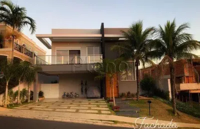 Sobrado à venda em indaiatuba, altos da bela vista, com 3 suítes, com 378 m², jardim vila paradiso