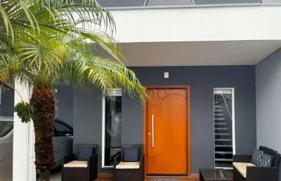 Sobrado à venda em campinas, residencial terras do barão, com 3 suítes, com 182 m², terras de barão