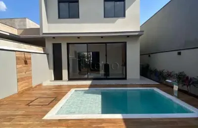 Sobrado à venda em paulínia, são bento, com 3 suítes, com 174 m²