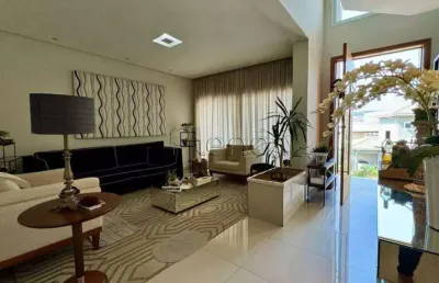 Sobrado à venda em valinhos, pinheiro, com 4 suítes, com 319 m², condomínio portal do jequitibá