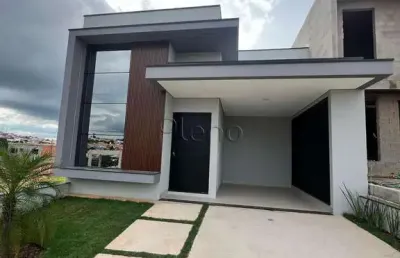 Casa à venda em indaiatuba, jardim regente, com 3 quartos, com 125 m², condomínio park vista real