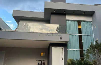 Sobrado à venda em indaiatuba, jardins di roma, com 3 suítes, com 251 m²