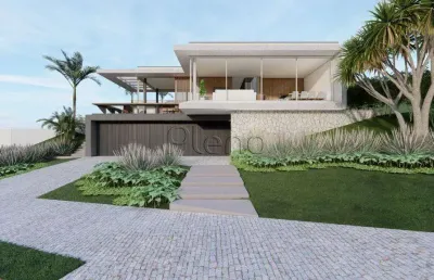 Casa à venda com 5 suítes no loteamento residencial pedra alta (sousas), em campinas!