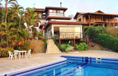 Sobrado à venda e para alugar em valinhos, pinheiro, com 4 suítes, com 344 m²