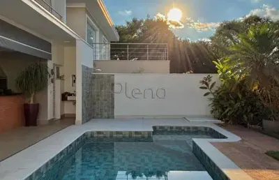 Sobrado à venda em campinas, swiss park, com 3 suítes, com 290 m²