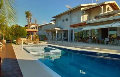 Casa à venda em louveira, rainha, com 5 suítes, com 450 m², condomínio villaggio capriccio