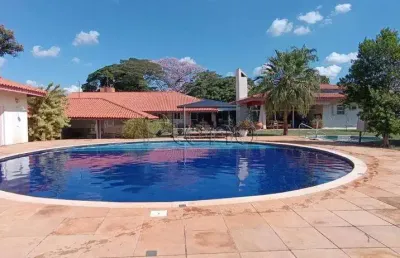 Chácara à venda e para alugar em indaiatuba, parque das bandeiras, com 8 suítes, com 6500 m²
