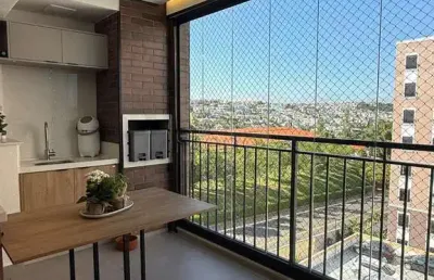 Apartamento para alugar em campinas, swiss park, com 3 quartos, com 76.8 m², eco vila genebra