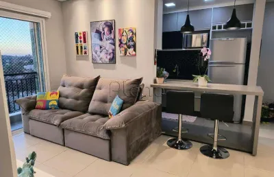Apartamento à venda em valinhos, parque residencial maison blanche, com 2 quartos, com 67 m²