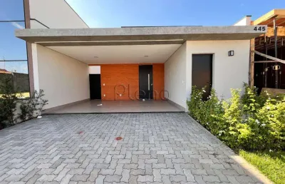 Casa à venda em paulínia, parque brasil 500, com 3 suítes, com 130 m², residencial jardim dos lírios