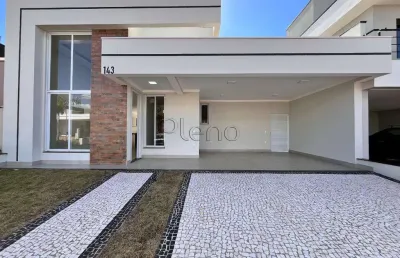 Casa à venda em paulínia, parque brasil 500, com 3 suítes, com 183 m², residencial royal garden