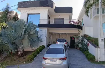 Sobrado à venda em valinhos, pinheiro, com 4 suítes, com 340 m², condomínio portal do jequitibá