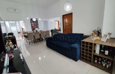 Casa à venda em paulínia, cascata, com 3 suítes, com 205 m², campos do conde ii