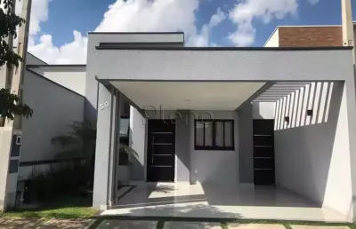 Casa à venda em indaiatuba, jardim park real, com 3 quartos, com 115 m², condomínio jardim park real