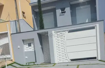 Sobrado à venda em indaiatuba, jardim turim, com 3 quartos, com 162 m²