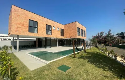 Sobrado à venda em jaguariúna, residencial campo camanducaia, com 4 suítes, com 350 m²