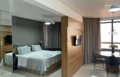 Flat à venda em campinas, centro, com 1 suíte, com 45 m², l’hirondelle flat