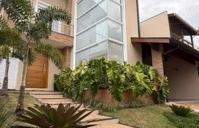 Sobrado à venda em valinhos, jardim américa ii, com 3 suítes, com 195 m²