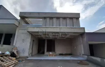 Casa à venda em indaiatuba, loteamento park gran reserve, com 3 suítes, com 135 m²
