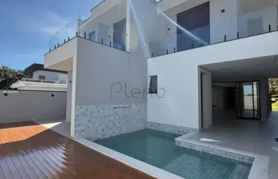 Sobrado à venda em campinas, swiss park, com 4 suítes, com 329.83 m²