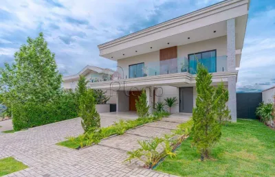 Sobrado à venda em indaiatuba, jardim imperial, com 4 suítes, com 434.46 m², jardim dos lagos