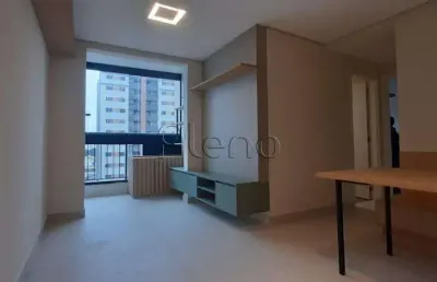 Apartamento para alugar em campinas, bonfim, com 2 quartos, com 55.11 m², living vision