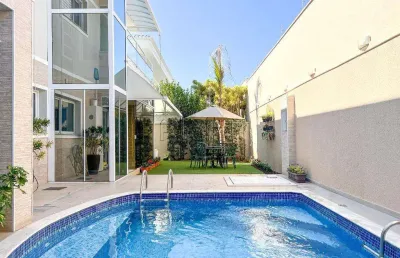 Casa à venda com 4 suítes no parque taquaral, campinas
