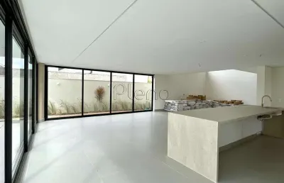 Sobrado à venda com 4 suítes no loteamento residencial arborais, em campinas