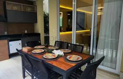 Sobrado à venda em campinas, loteamento alphaville campinas, com 4 quartos, com 208 m²
