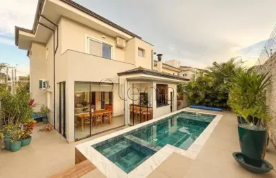 Sobrado à venda em valinhos, pinheiro, com 3 quartos, com 223 m², condomínio portal do jequitibá