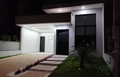 Casa à venda em paulínia, terra da estância, com 3 suítes, com 140 m²