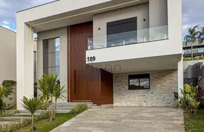 Sobrado à venda em campinas, alphaville dom pedro 2, com 5 suítes, com 380 m²
